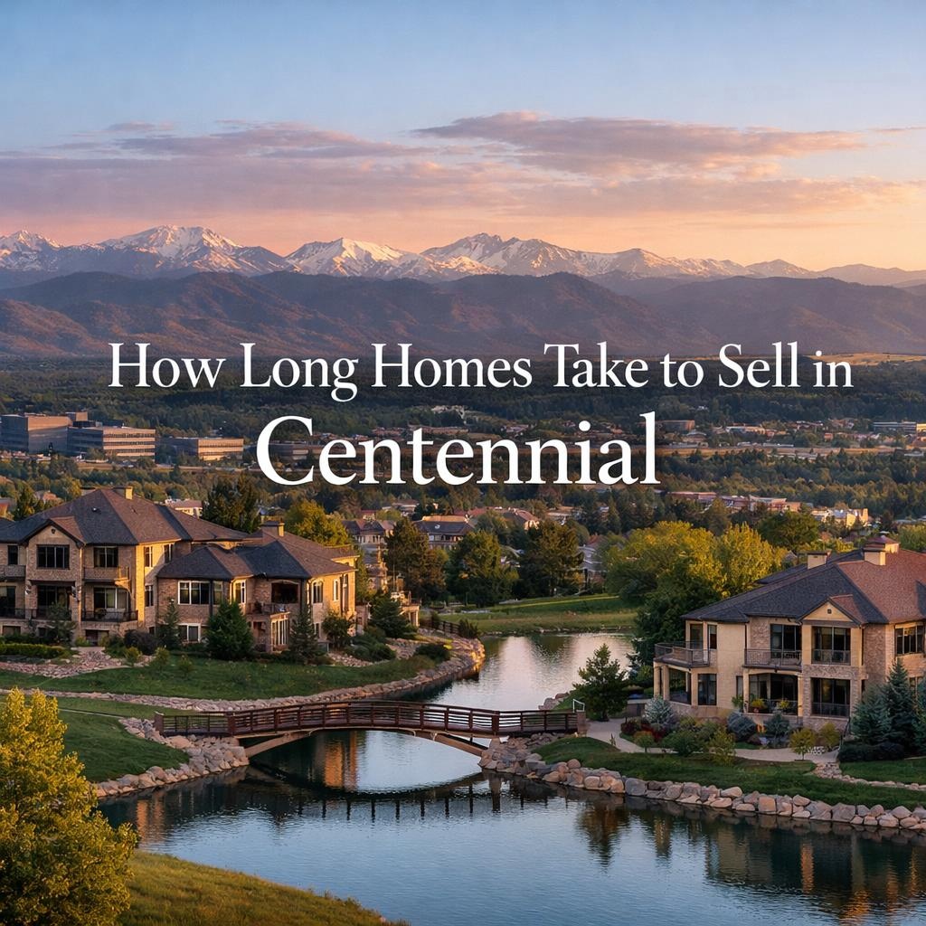 How Long Homes Take to Sell in Centennial