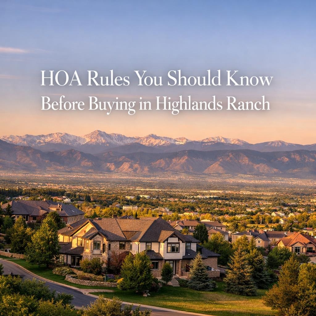 HOA Rules You Should Know Before Buying in Highlands Ranch