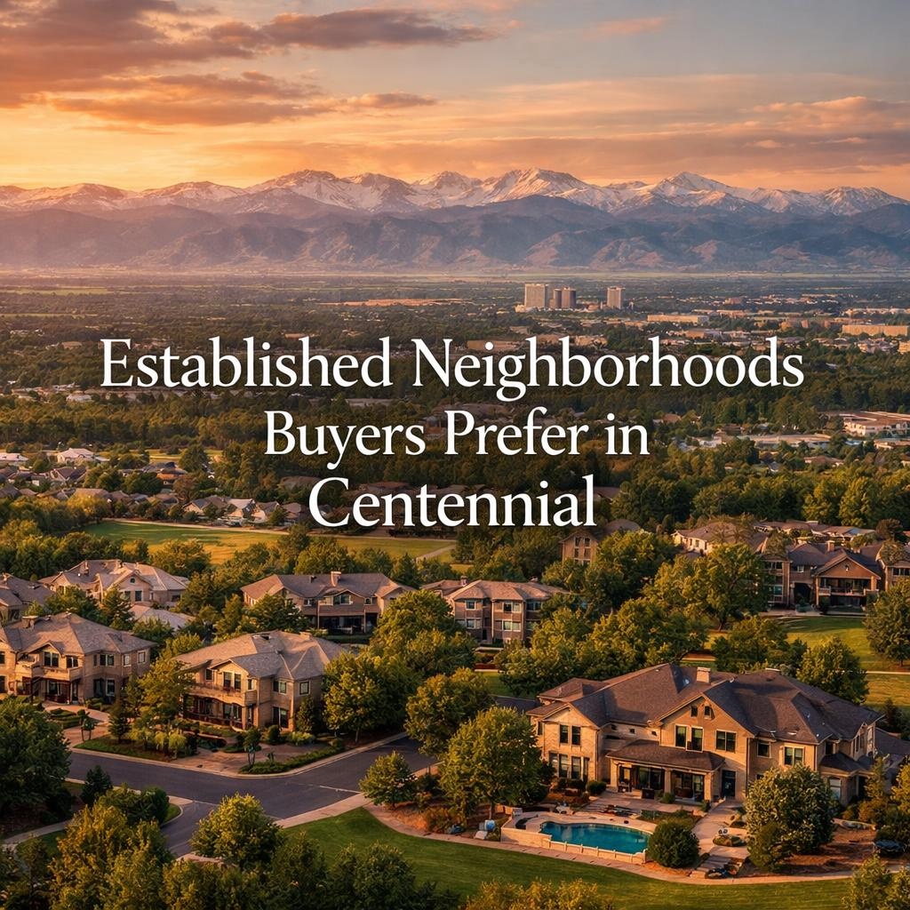 Established Neighborhoods Buyers Prefer in Centennial