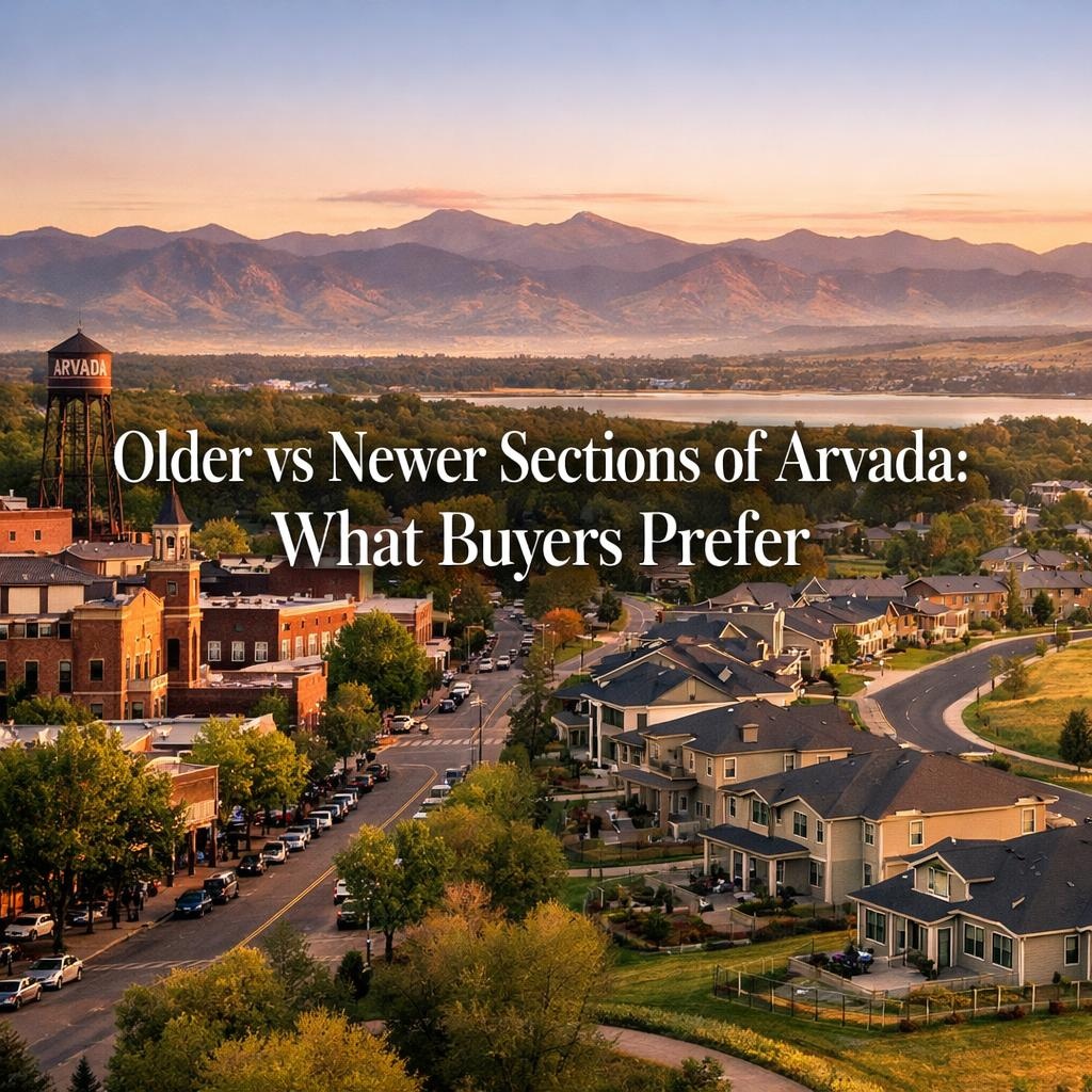 Older vs Newer Sections of Arvada: What Buyers Prefer