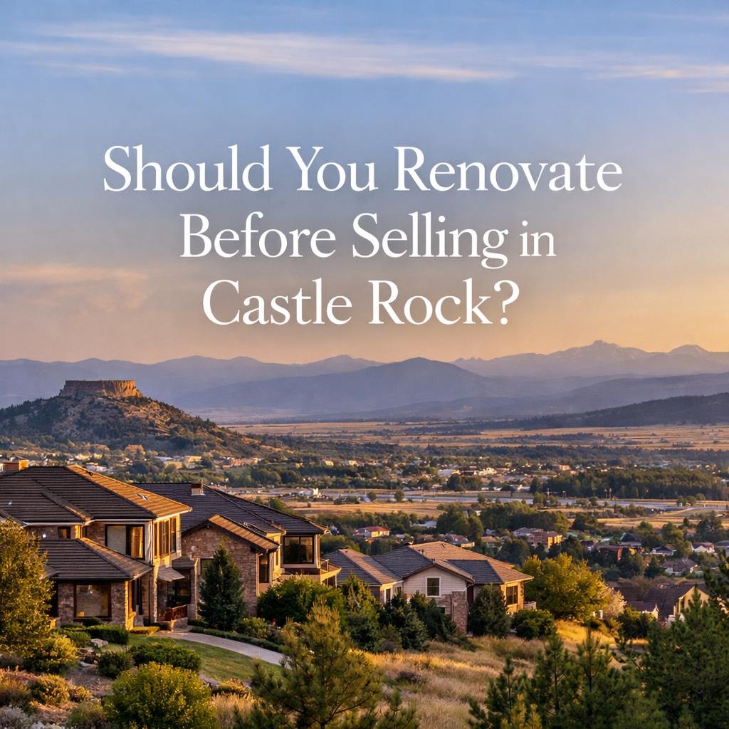 Should You Renovate Before Selling in Castle Rock?