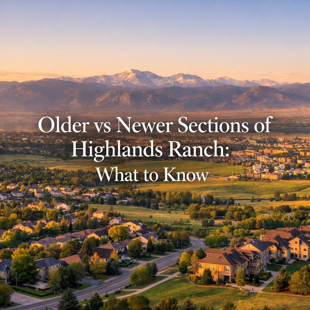 Older vs Newer Sections of Highlands Ranch: What to Know