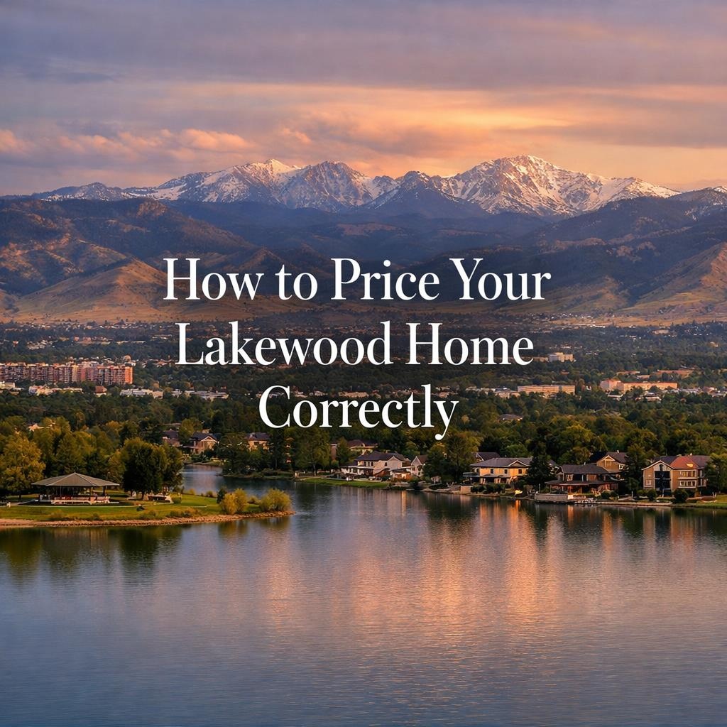 How to Price Your Lakewood Home Correctly