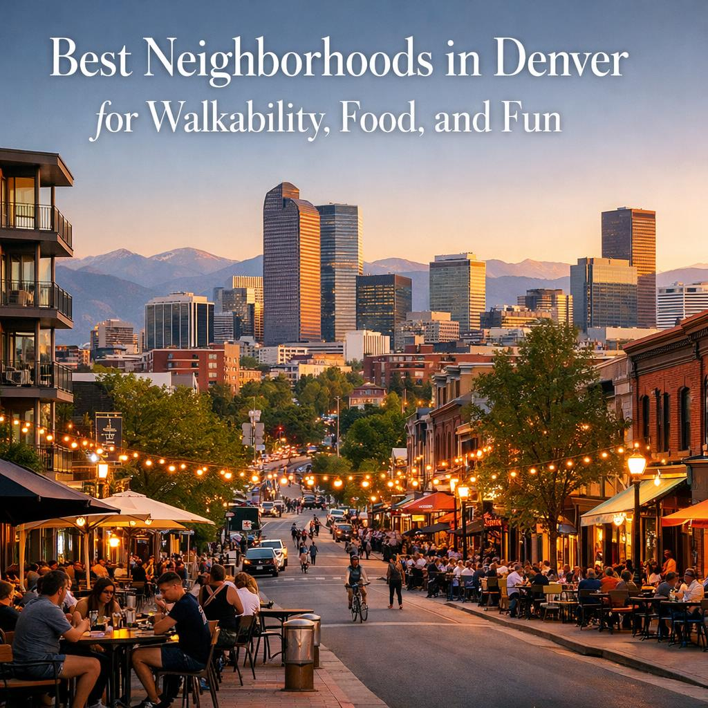 Best Neighborhoods in Denver for Walkability, Food, and Fun