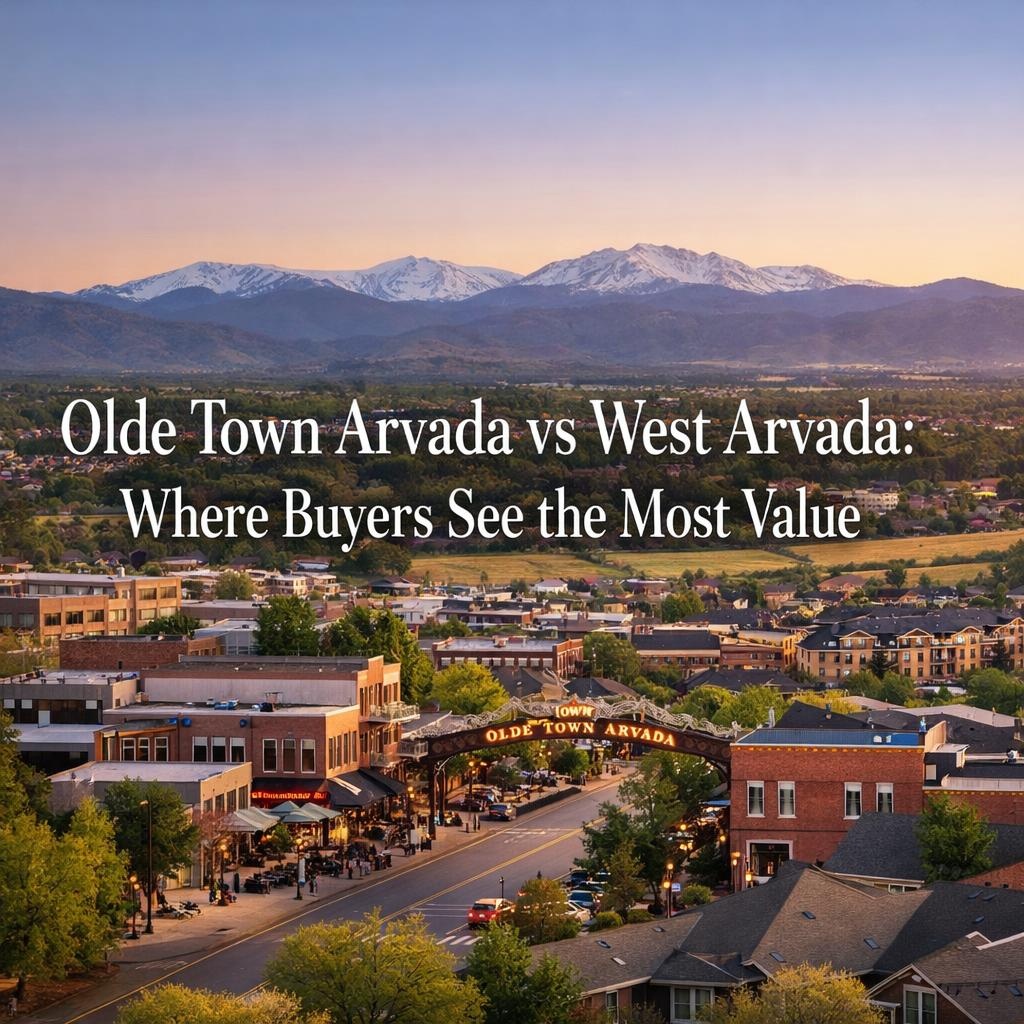 Olde Town Arvada vs West Arvada: Where Buyers See the Most Value