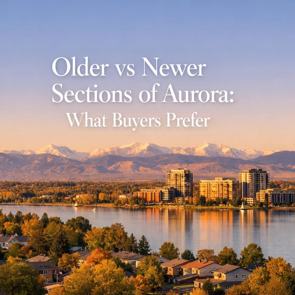 Older vs Newer Sections of Aurora: What Buyers Prefer