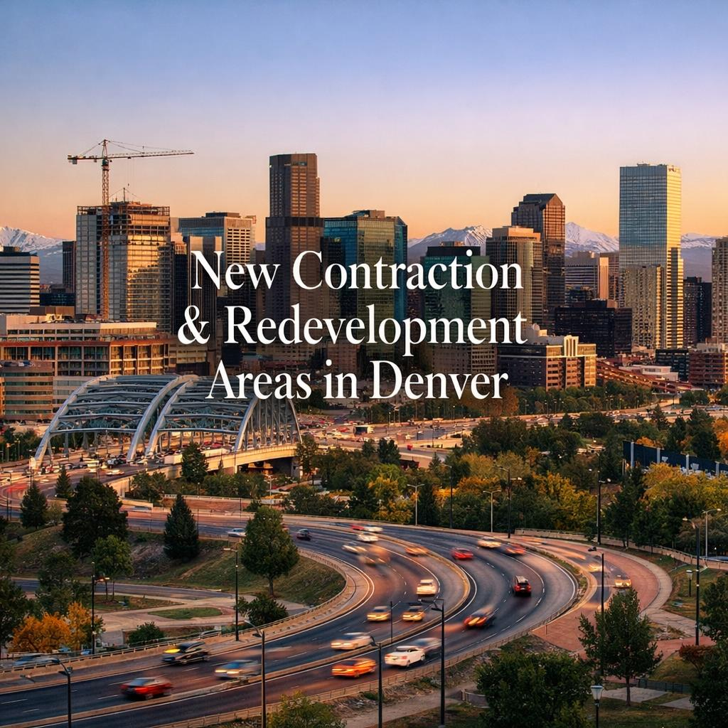 New Construction & Redevelopment Areas in Denver