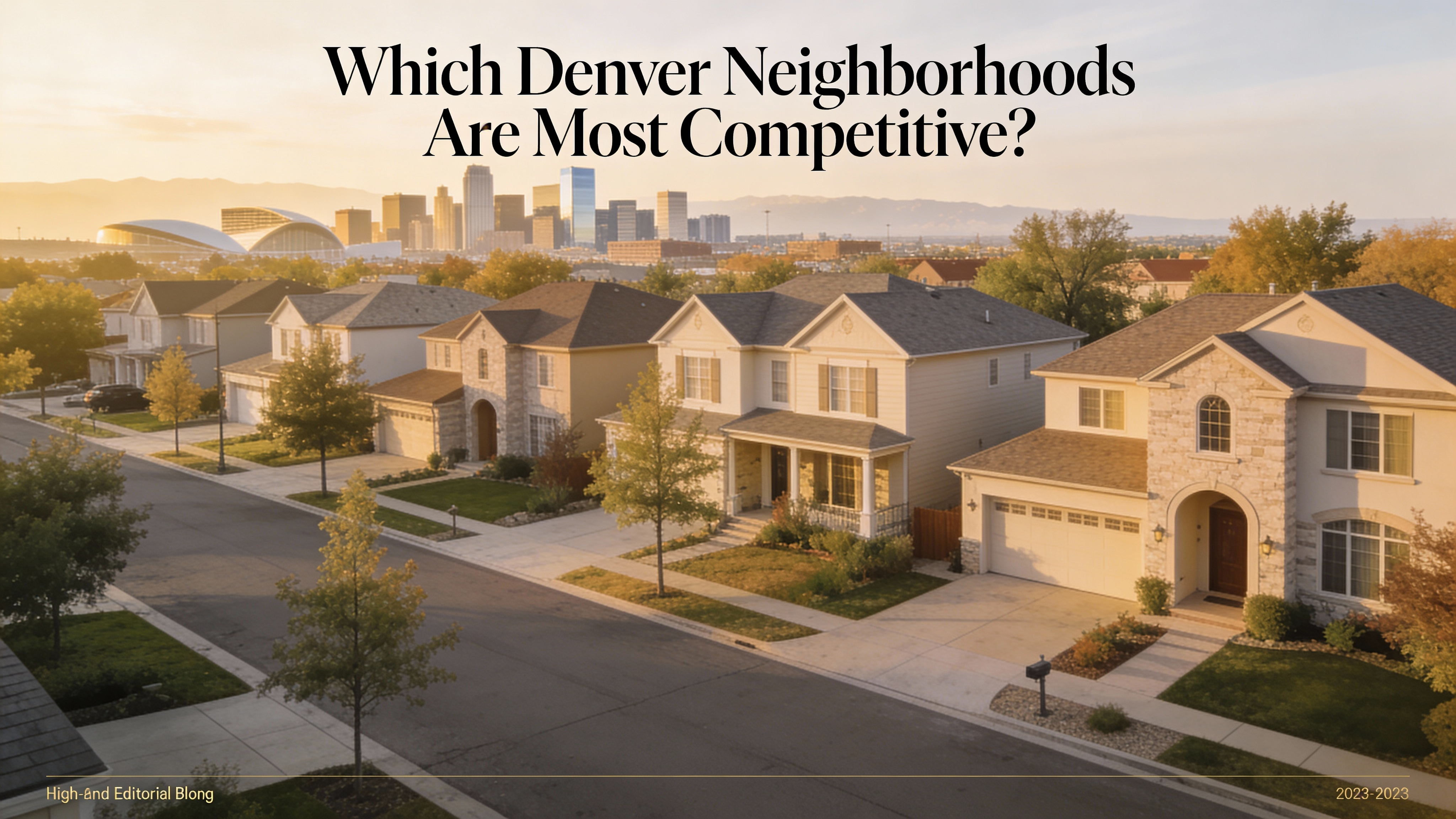 Which Denver Neighborhoods Are Most Competitive? - Lairio — Real Estate ...