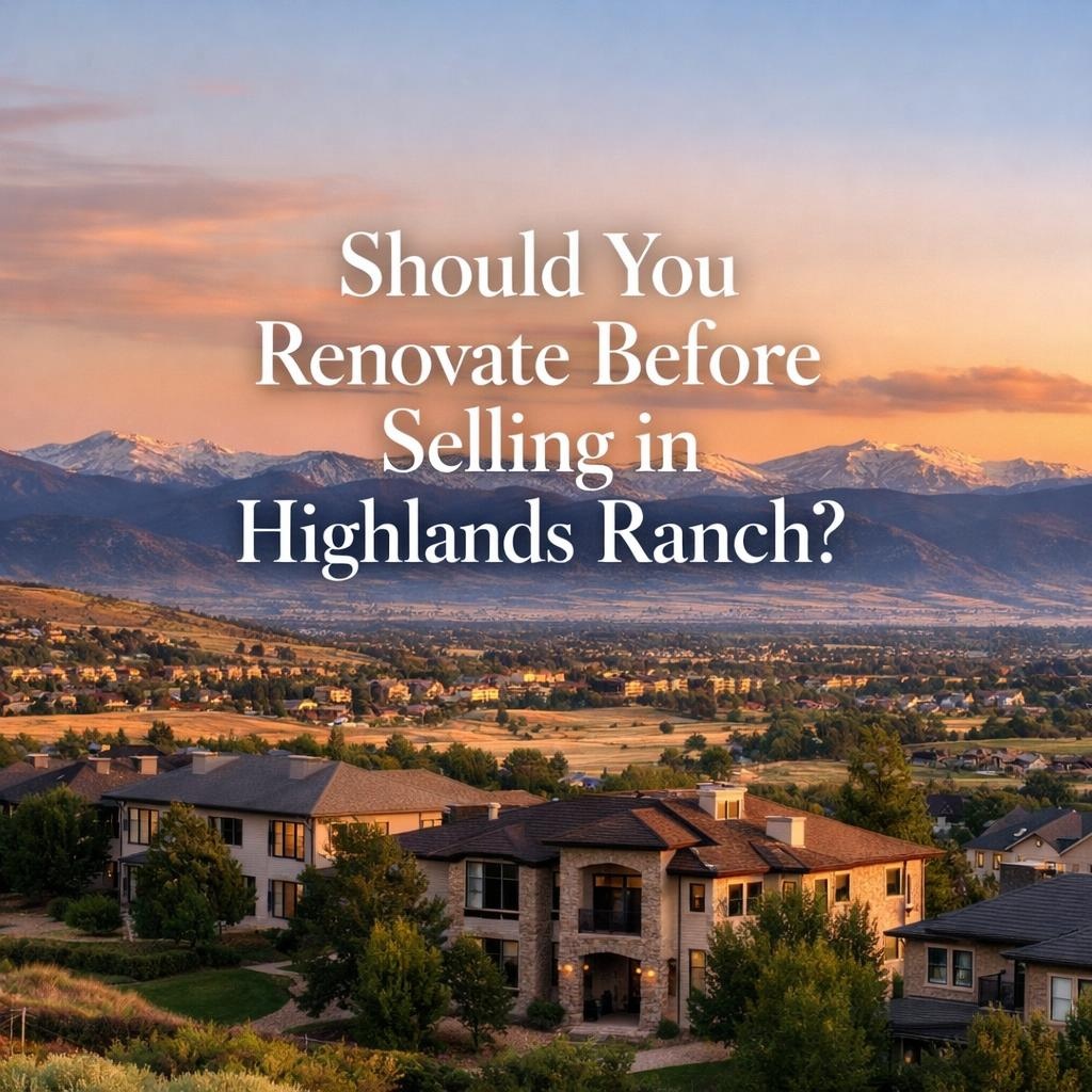 Should You Renovate Before Selling in Highlands Ranch?