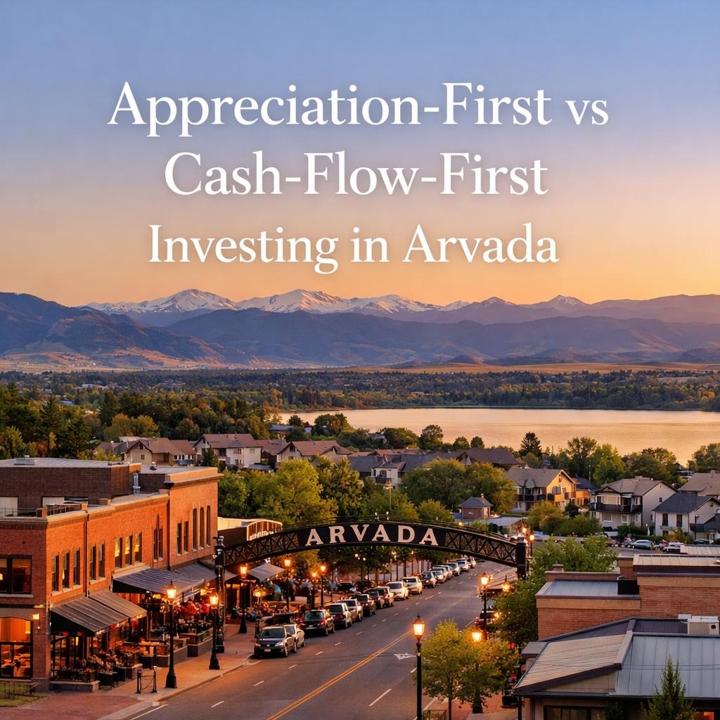 Appreciation-First vs Cash-Flow-First Investing in Arvada