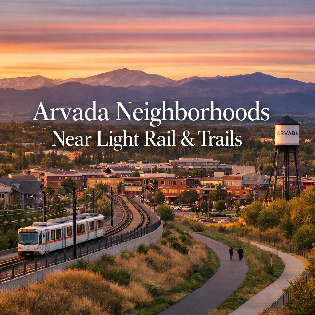Arvada Neighborhoods Near Light Rail & Trails