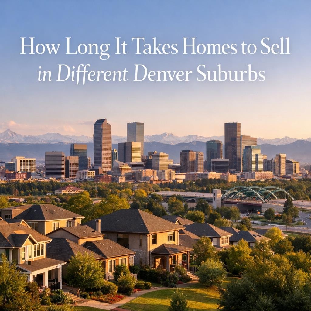 How Long It Takes Homes to Sell in Different Denver Suburbs