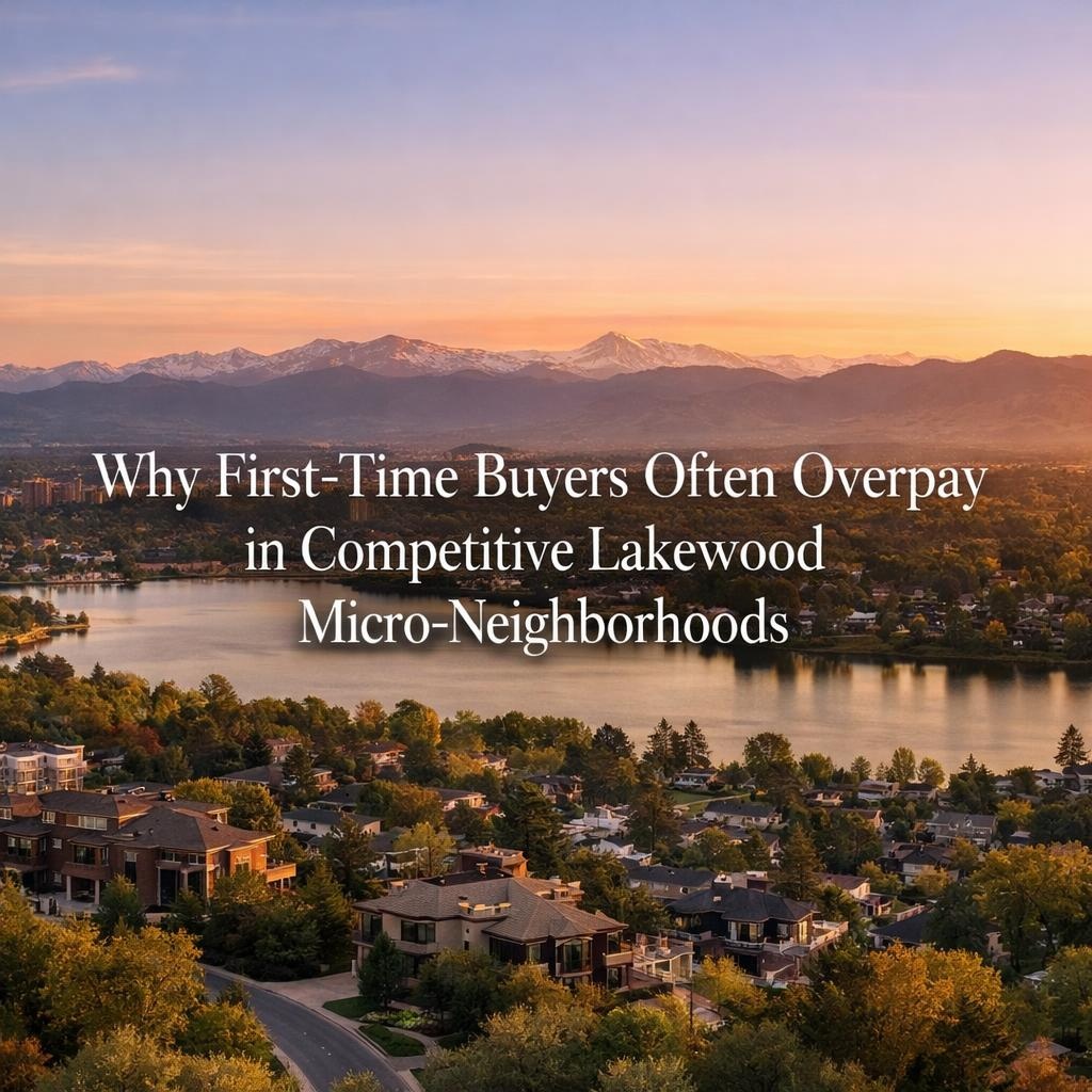 Why First-Time Buyers Often Overpay in Competitive Lakewood Micro-Neighborhoods