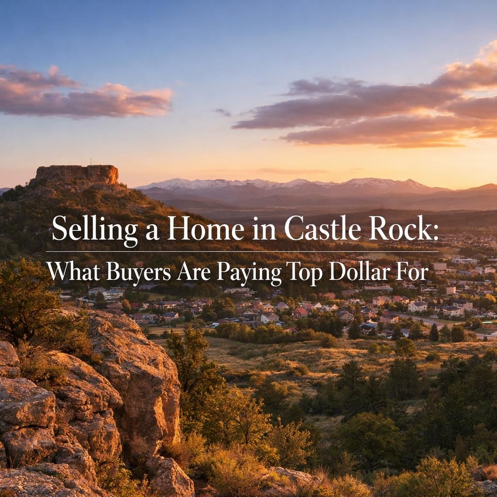 Selling a Home in Castle Rock: What Buyers Are Paying Top Dollar For