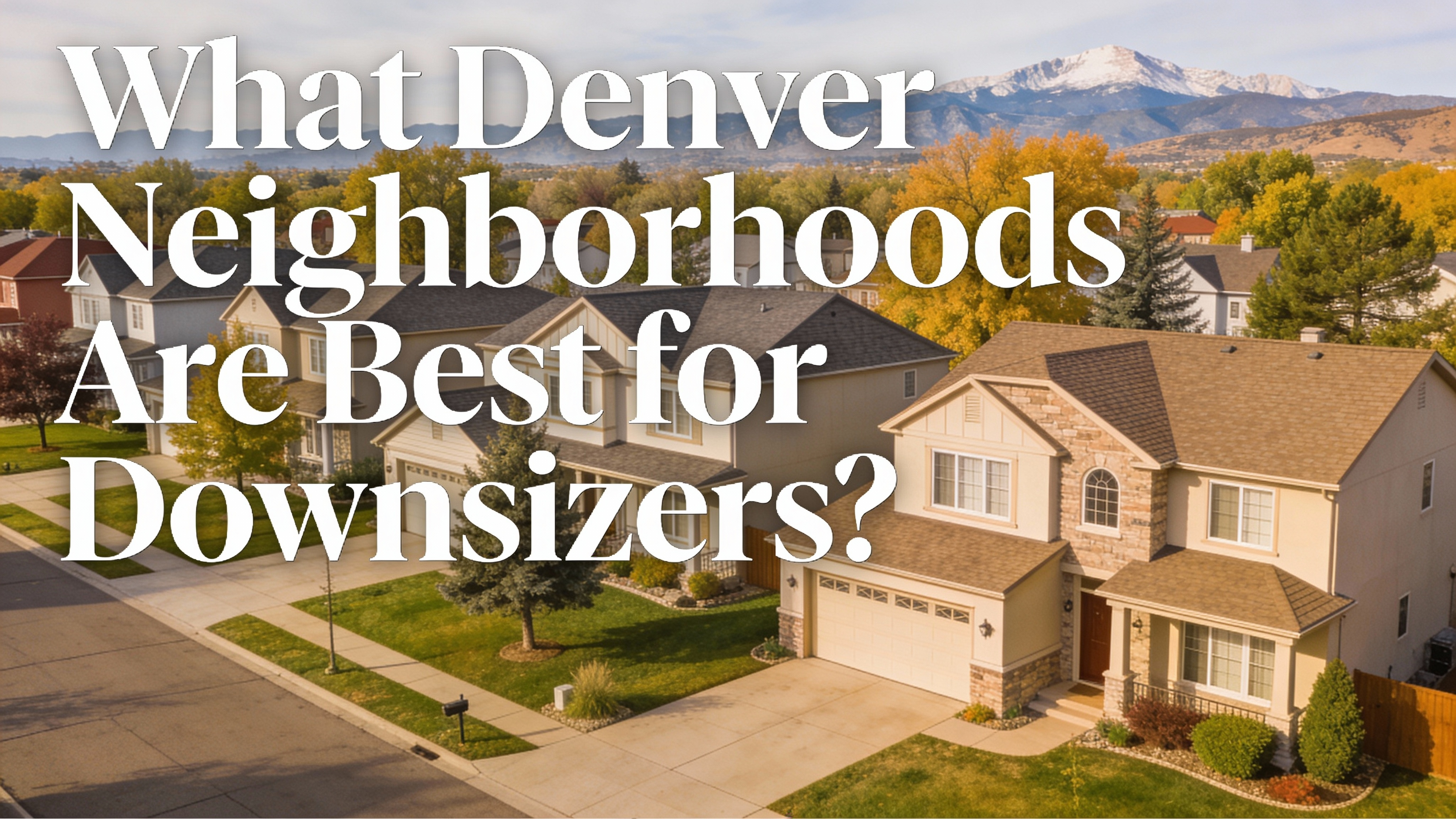 What Denver Neighborhoods Are Best for Downsizers? - Lairio — Real ...