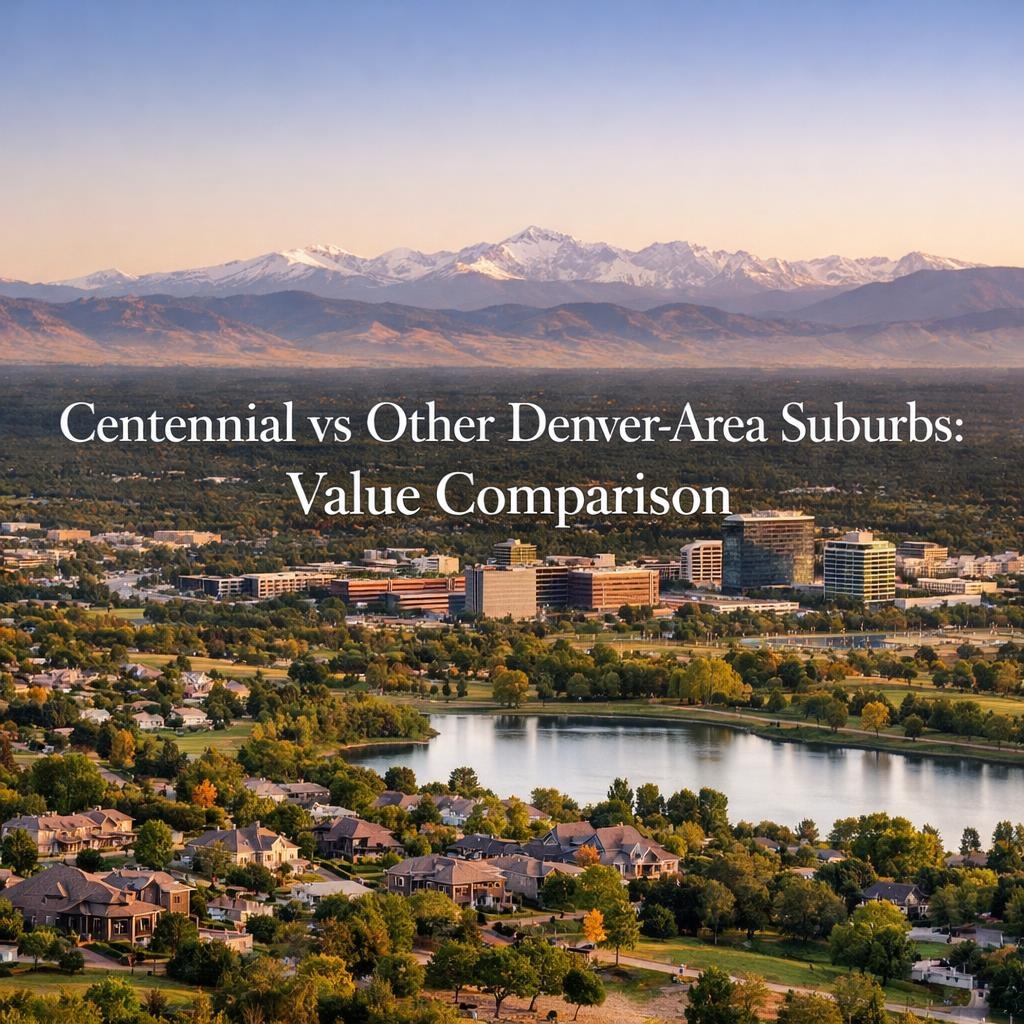 Centennial vs Other Denver-Area Suburbs: Value Comparison