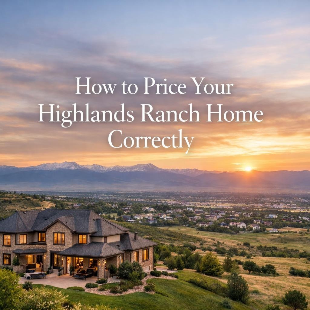 How to Price Your Highlands Ranch Home Correctly
