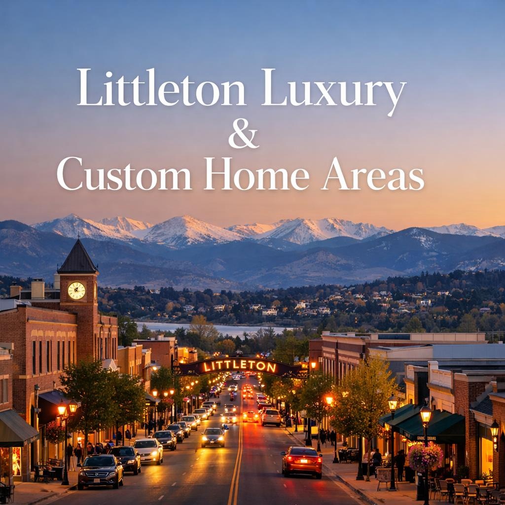Littleton Luxury & Custom Home Areas