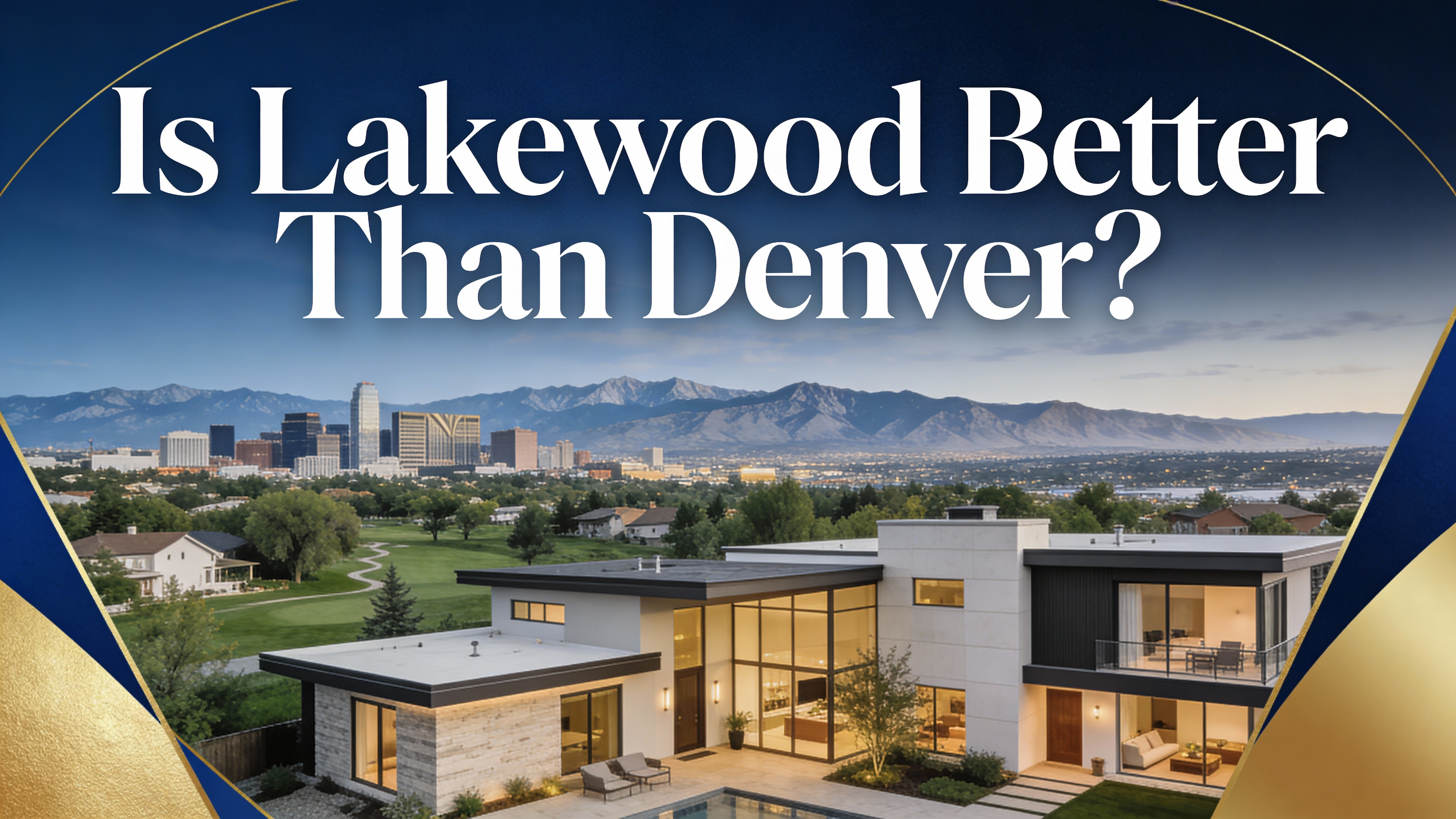 Comparing Lakewood and Denver: Real Estate Insights