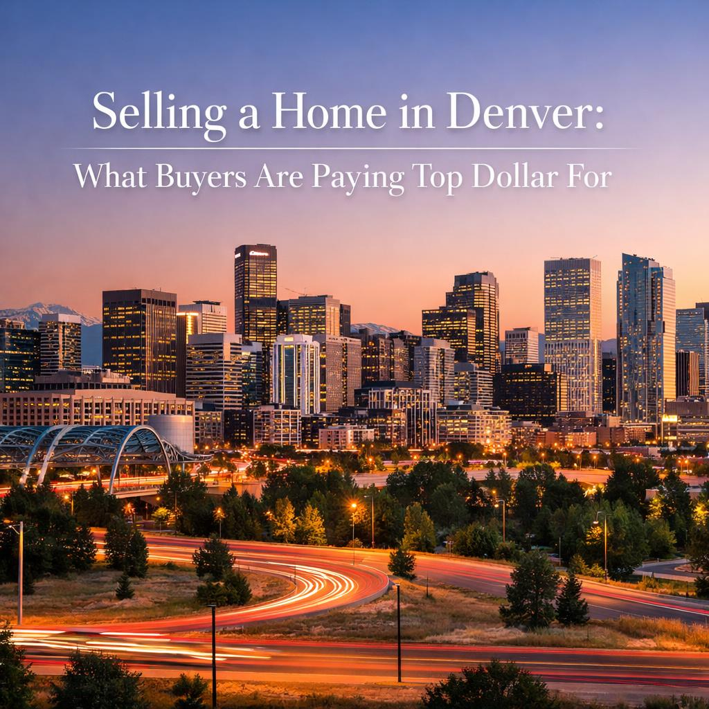 Selling a Home in Denver: What Buyers Are Paying Top Dollar For