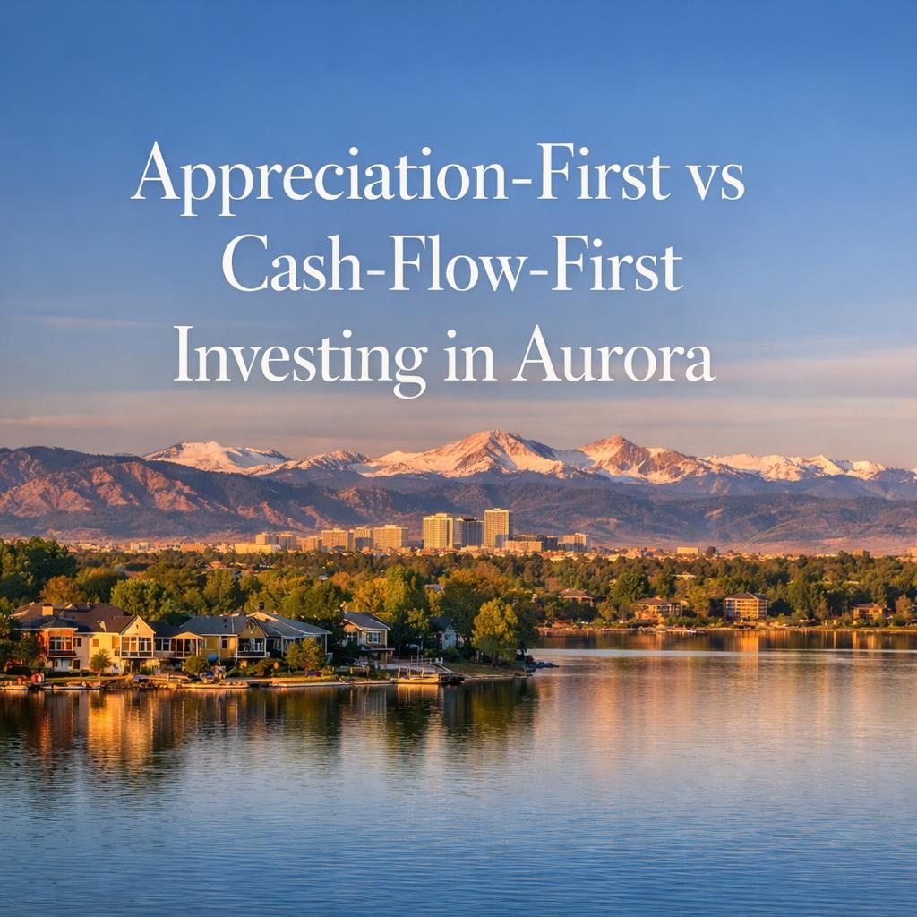 Appreciation-First vs Cash-Flow-First Investing in Aurora