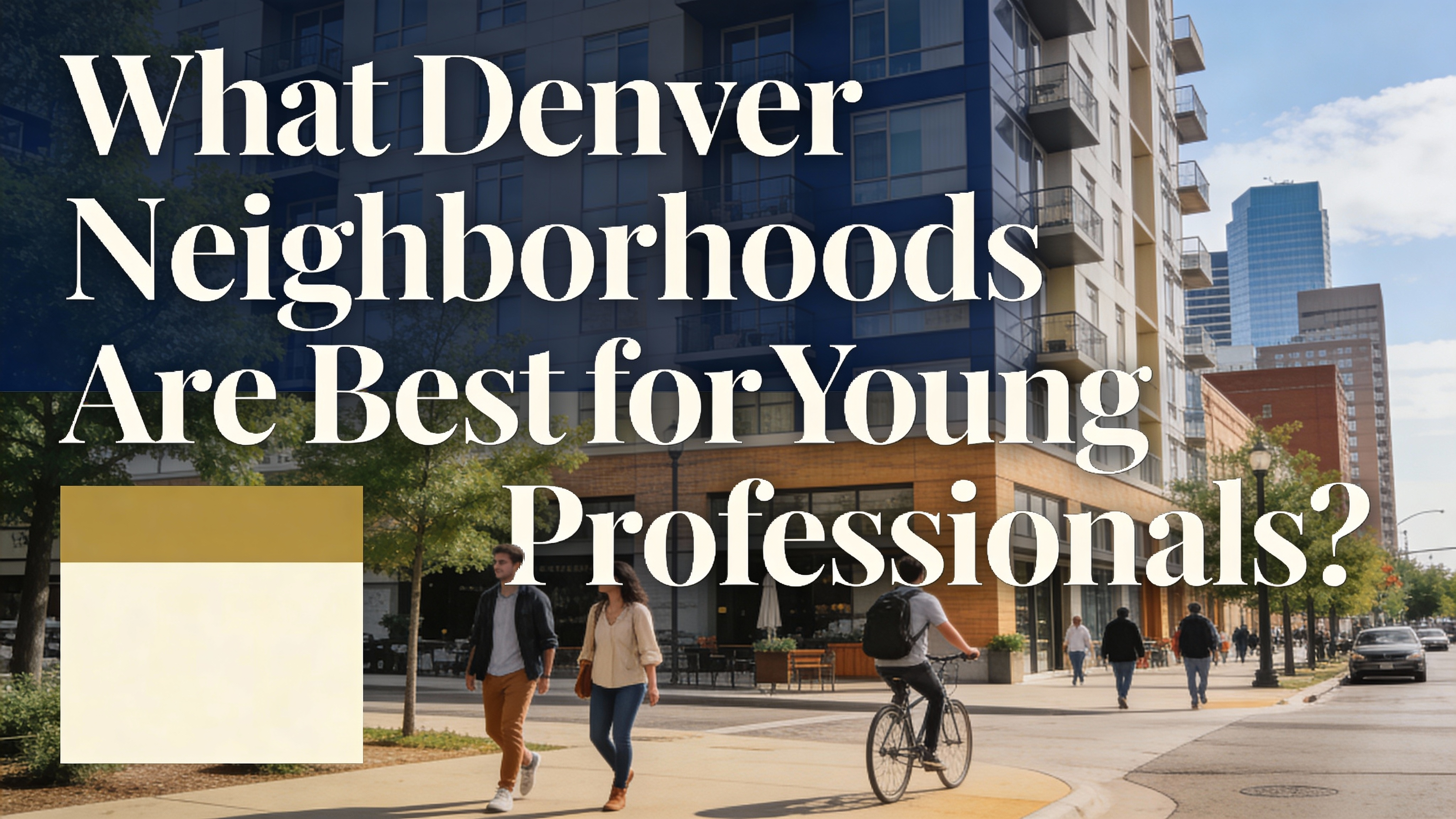 What Denver Neighborhoods Are Walkable?