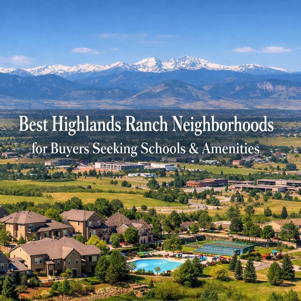 Best Highlands Ranch Neighborhoods for Buyers Seeking Schools & Amenities