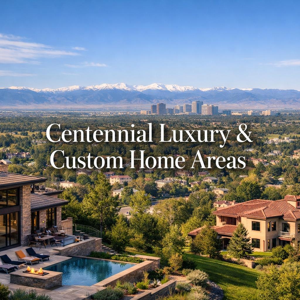Centennial Luxury & Custom Home Areas