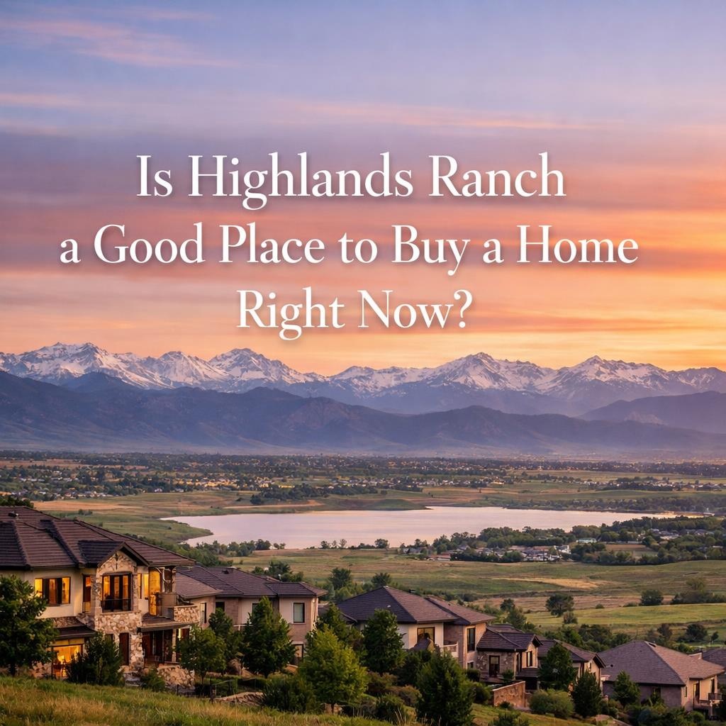 Is Highlands Ranch a Good Place to Buy a Home Right Now?
