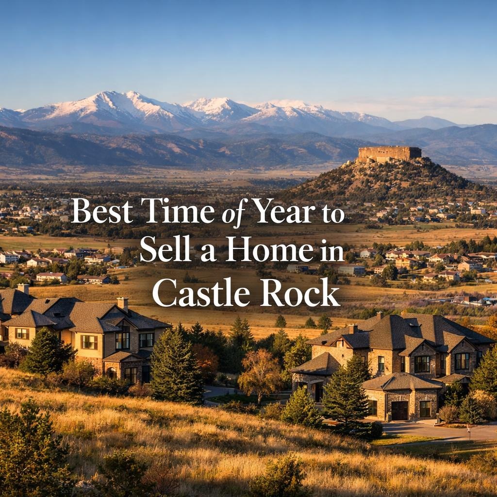 Best Time of Year to Sell a Home in Castle Rock