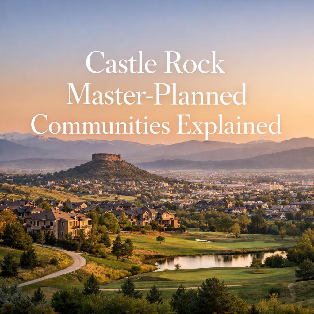 Castle Rock Master-Planned Communities Explained