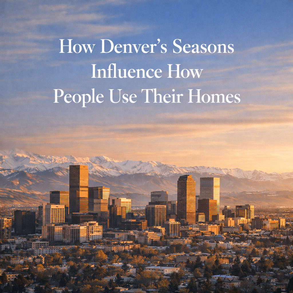 How Denver&rsquo;s Seasons Influence How People Use Their Homes