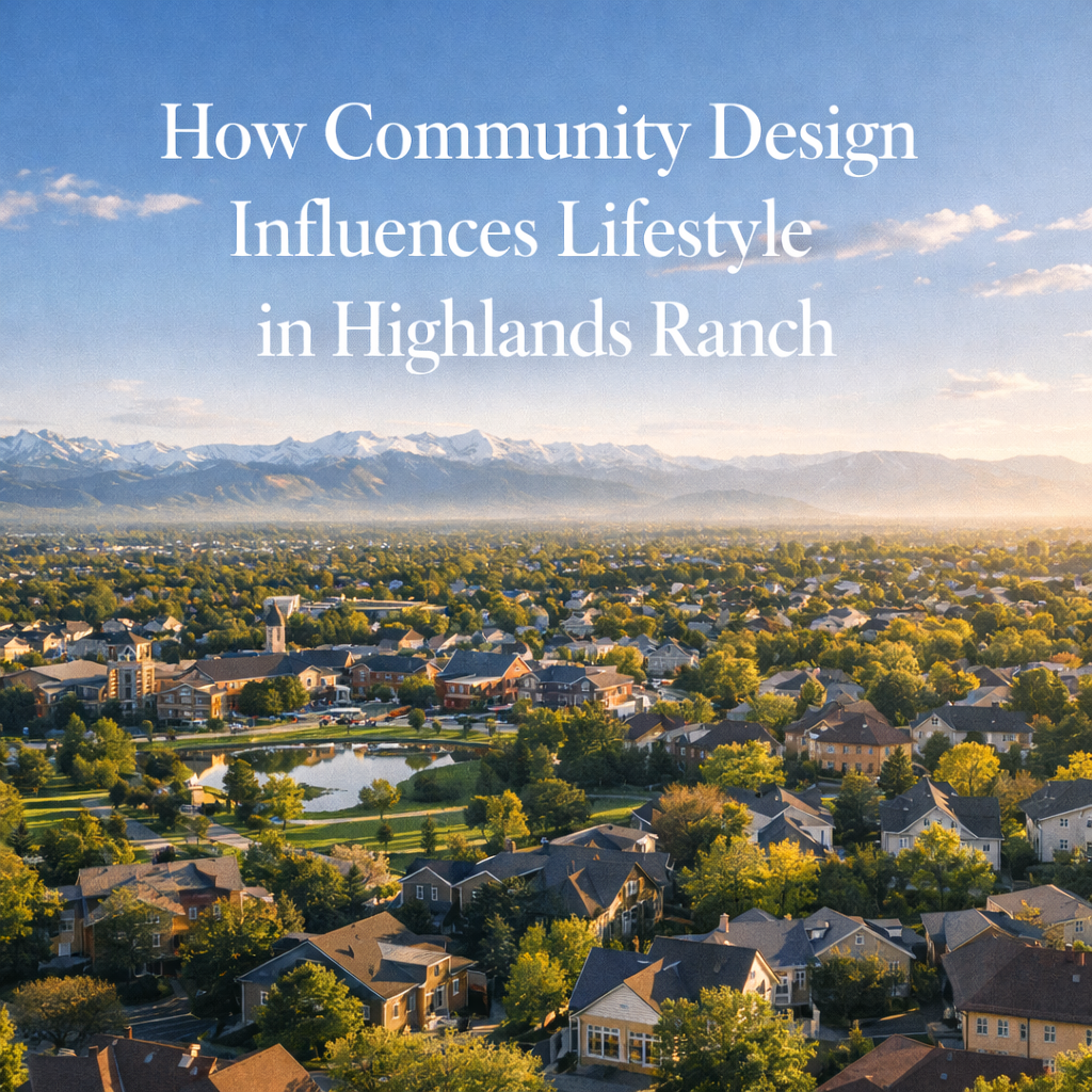 How Community Design Influences Lifestyle in Highlands Ranch