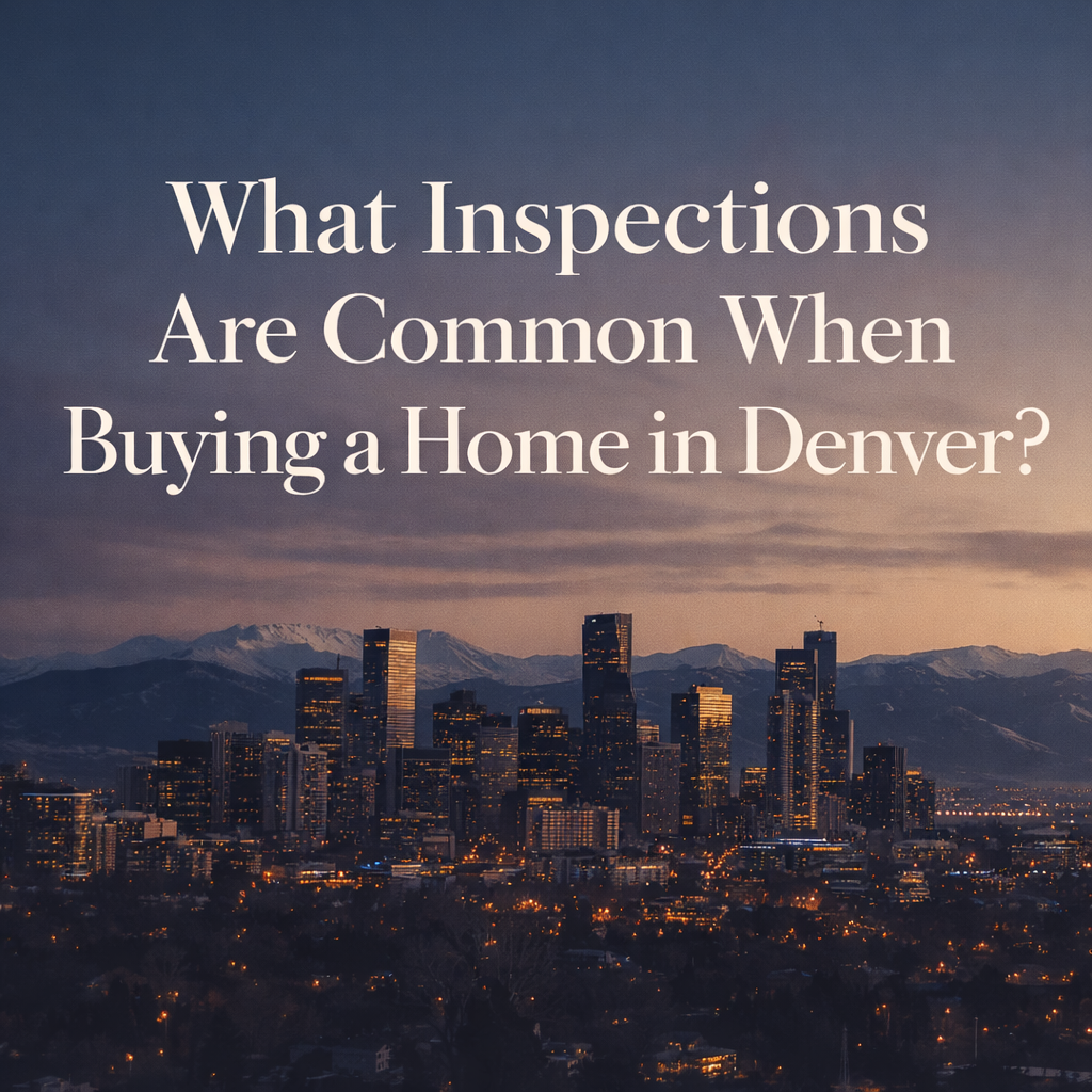 What Inspections Are Common When Buying a Home in Denver?