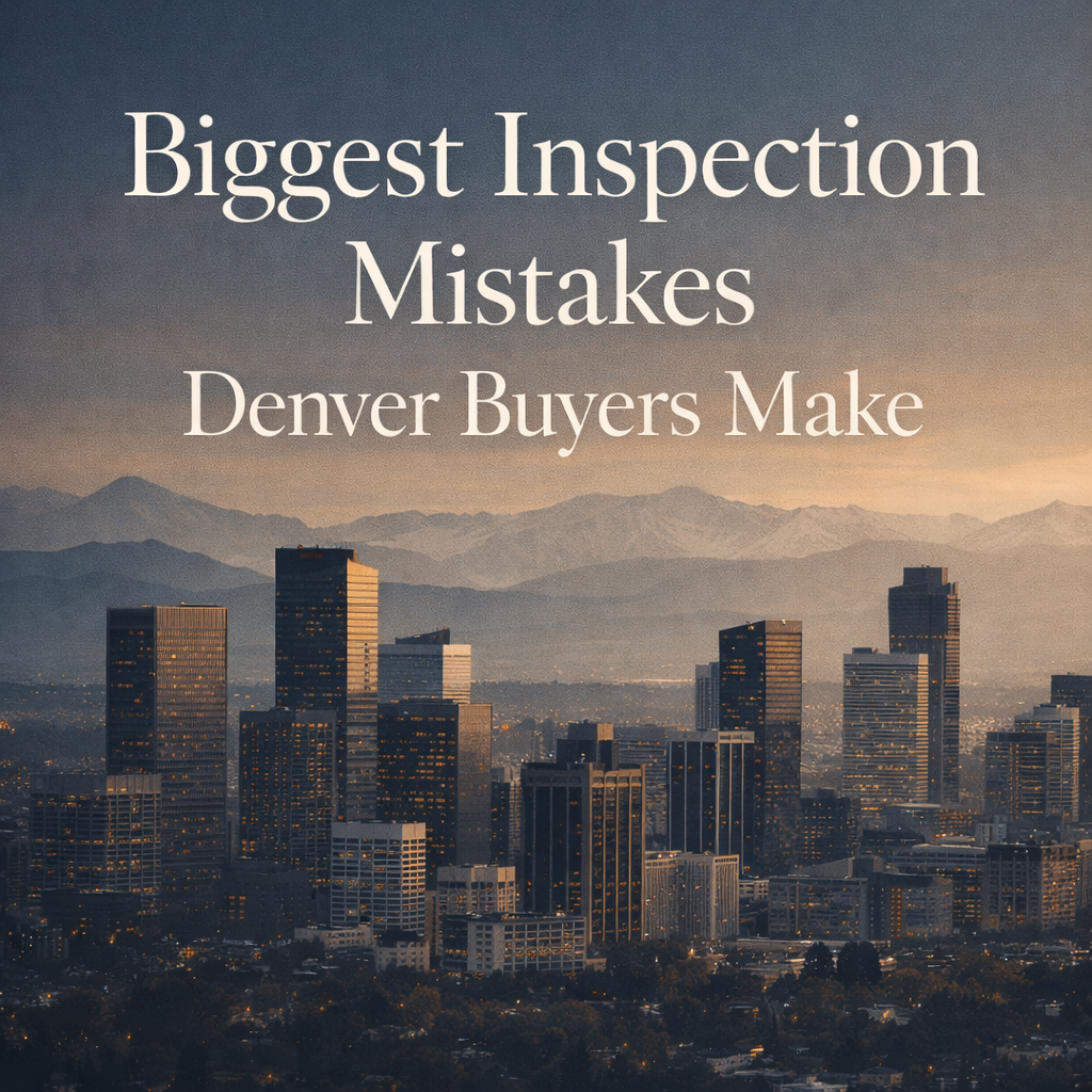 Biggest Inspection Mistakes Denver Buyers Make