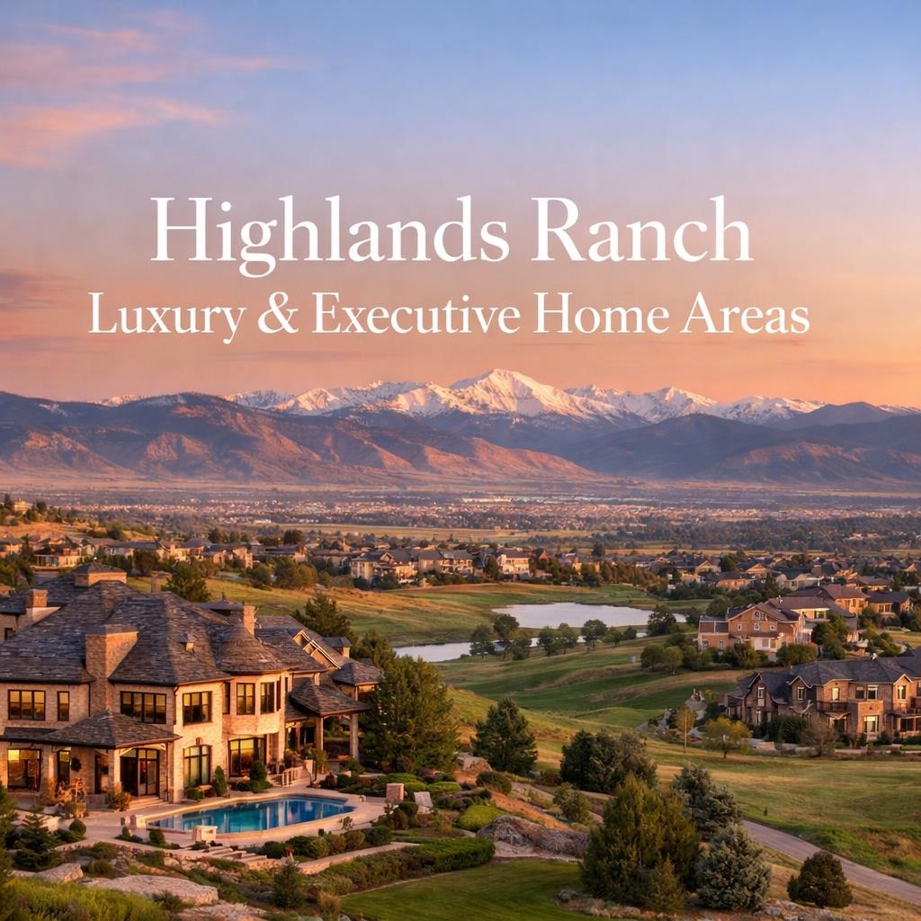 Highlands Ranch Luxury & Executive Home Areas