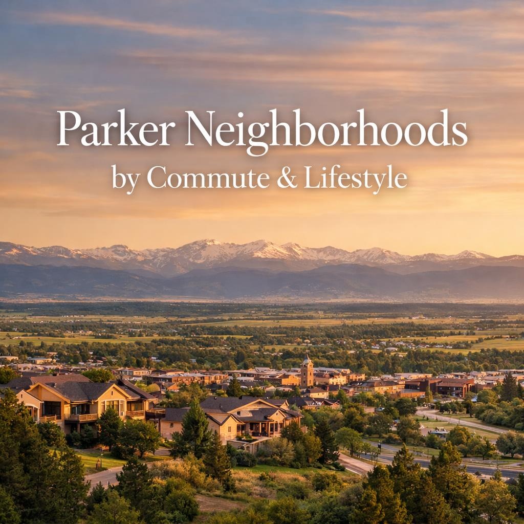 Parker Neighborhoods by Commute & Lifestyle