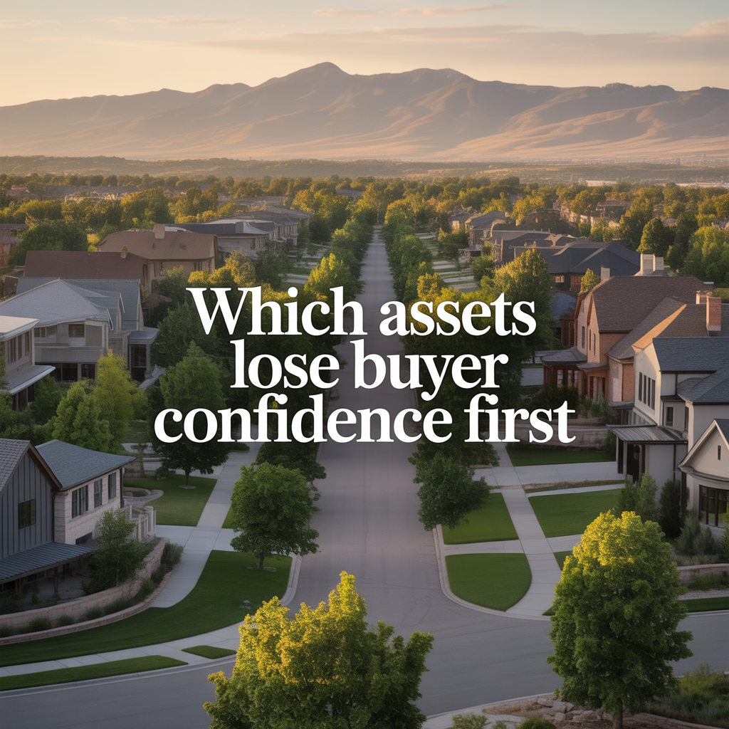 Which Assets Lose Buyer Confidence First