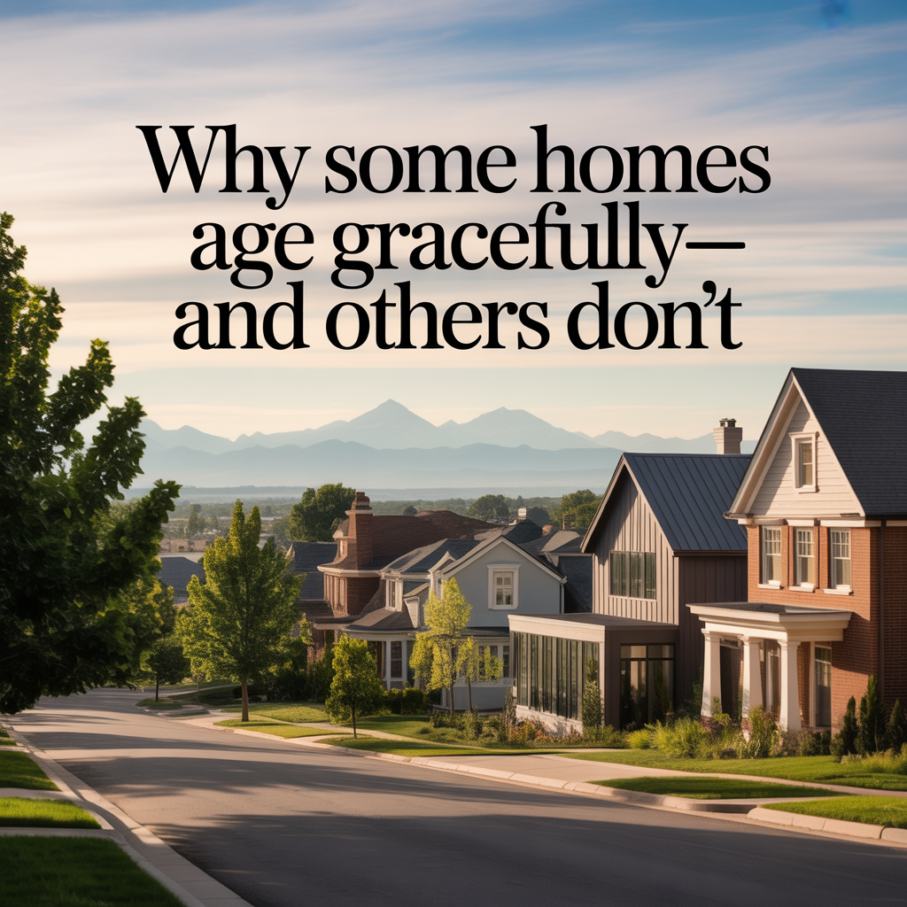 Why Some Homes Age Gracefully&mdash;and Others Don&rsquo;t
