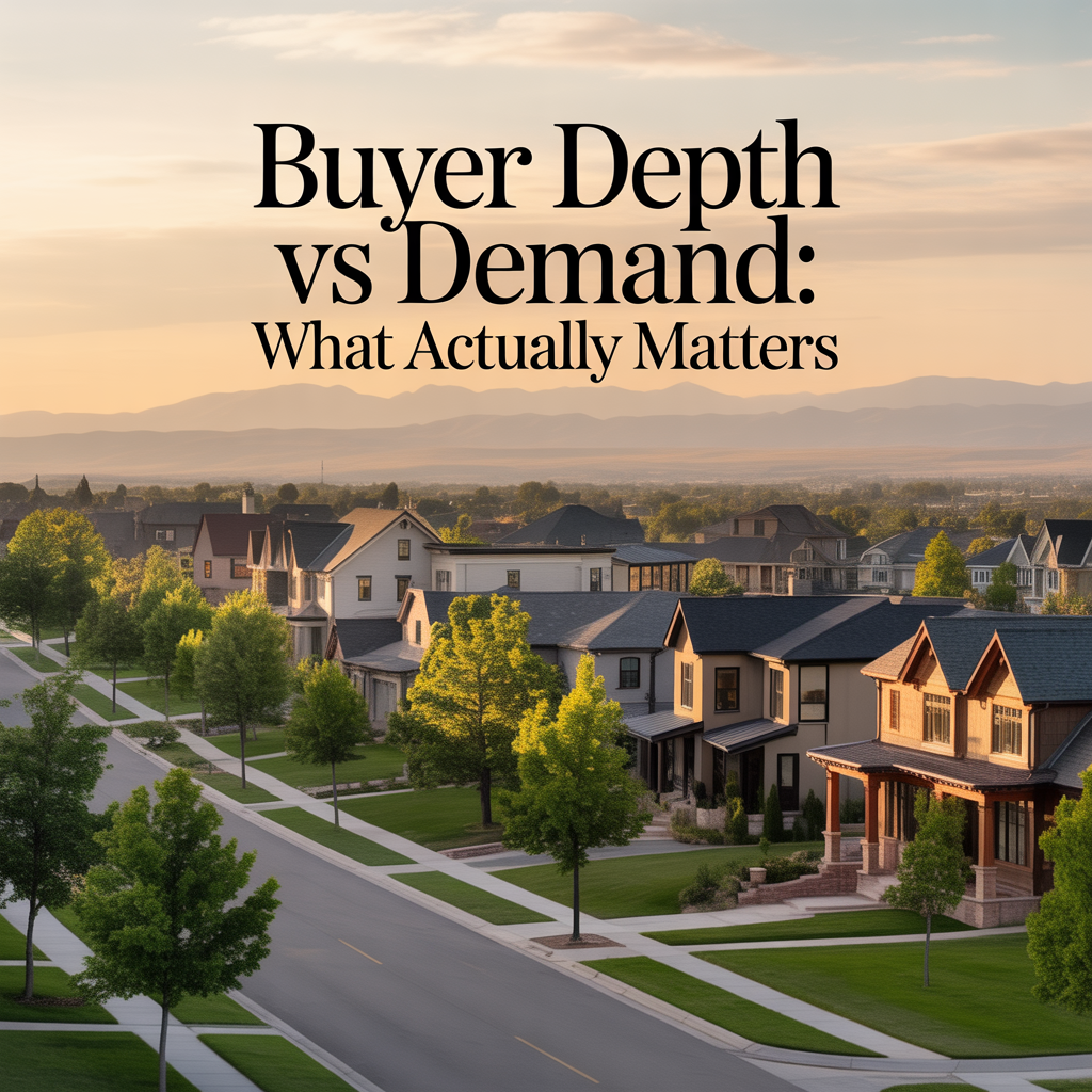 Buyer Depth vs Demand: What Actually Matters