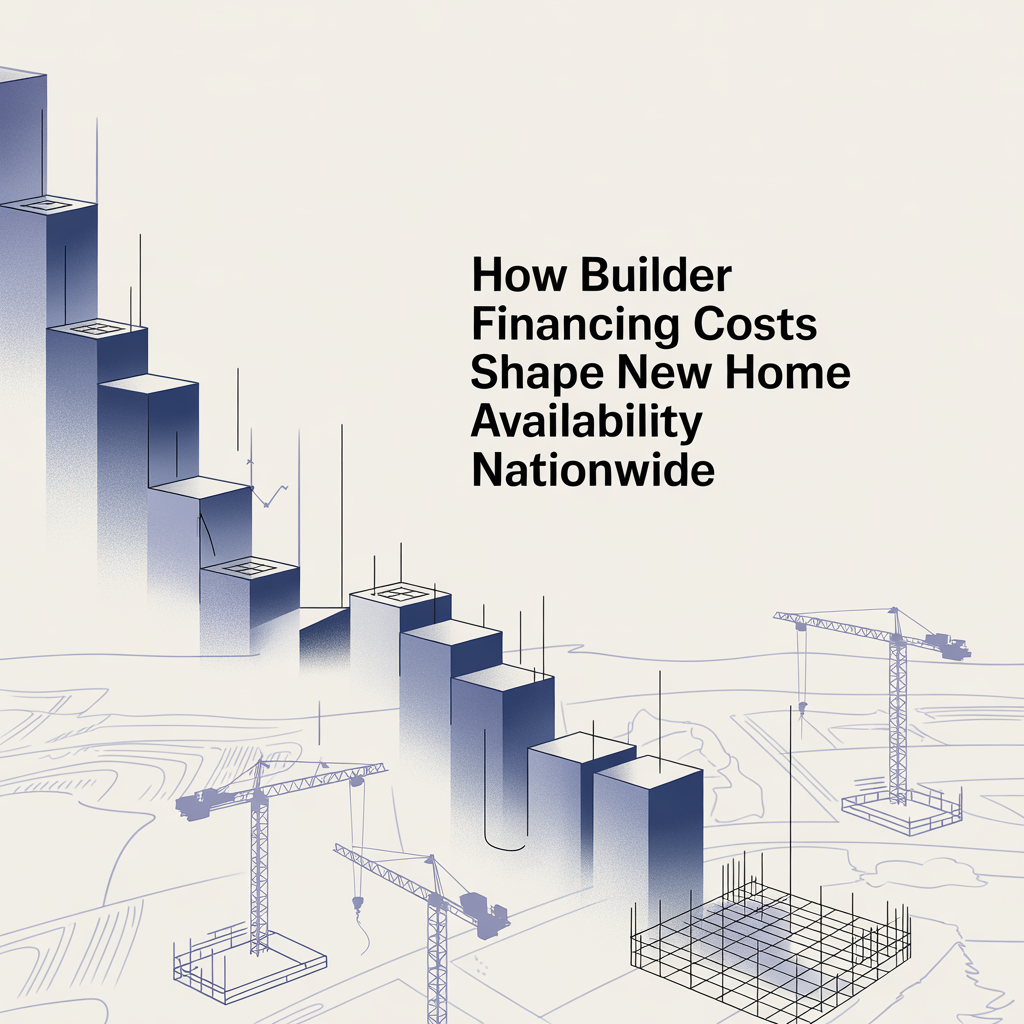 How Builder Financing Costs Shape New Home Availability Nationwide