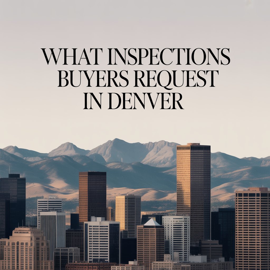 What Inspections Buyers Request in Denver