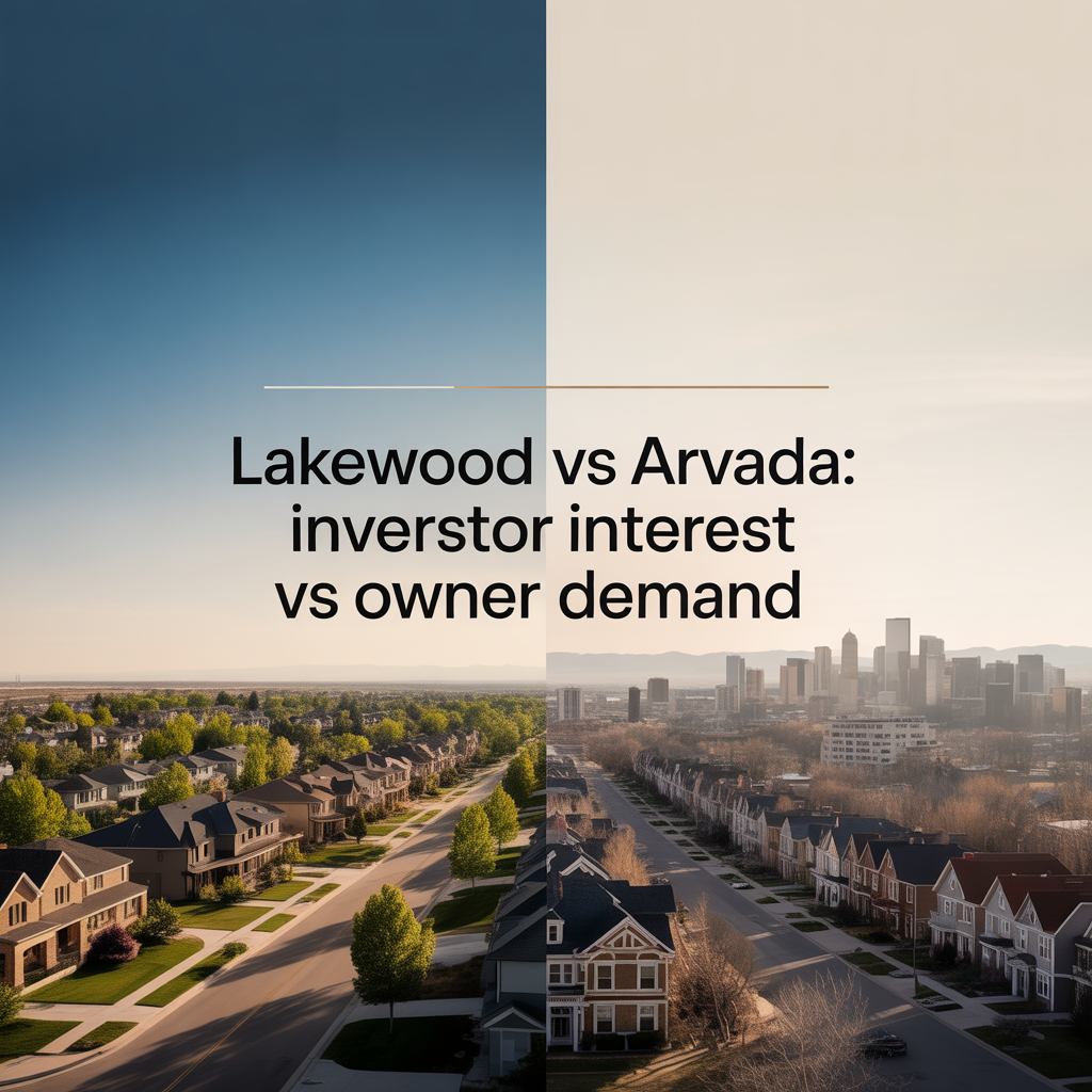 Lakewood vs Arvada: Investor Interest vs Owner Demand - Lairio — Real ...