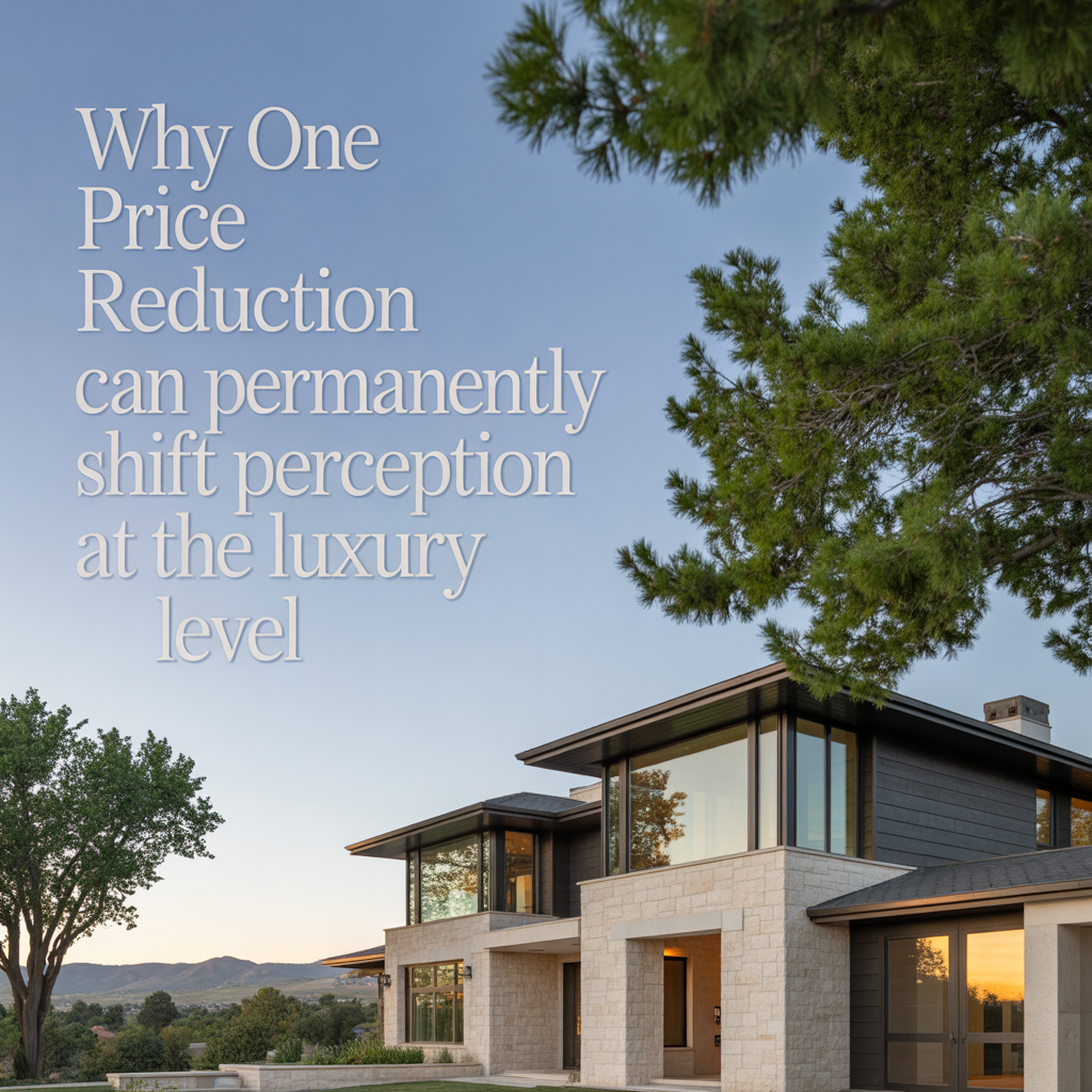 Why One Price Reduction Can Permanently Shift Perception at the Luxury Level