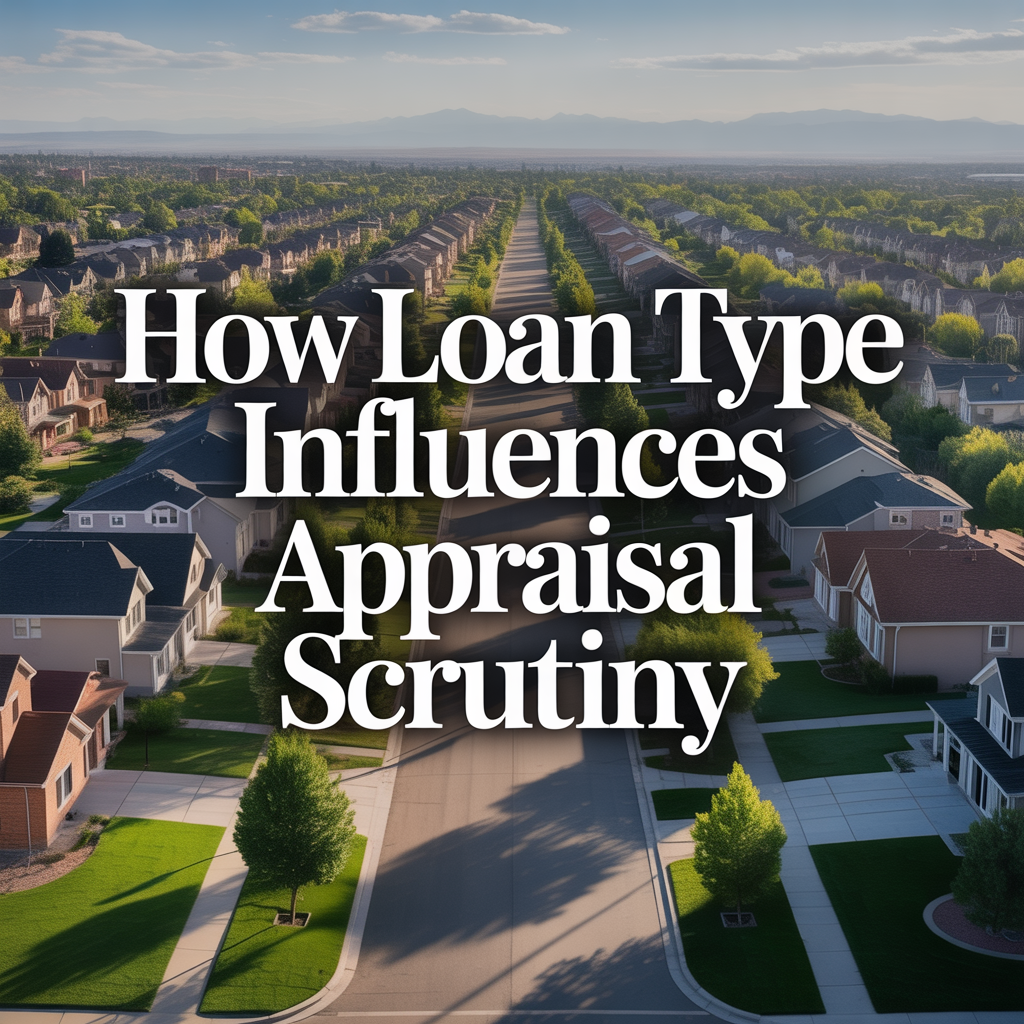 How Loan Type Influences Appraisal Scrutiny