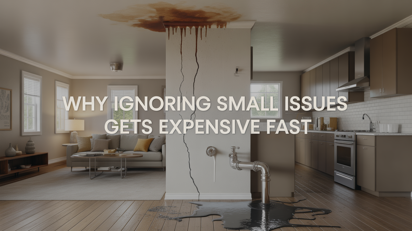 Why Ignoring Small Issues Gets Expensive Fast
