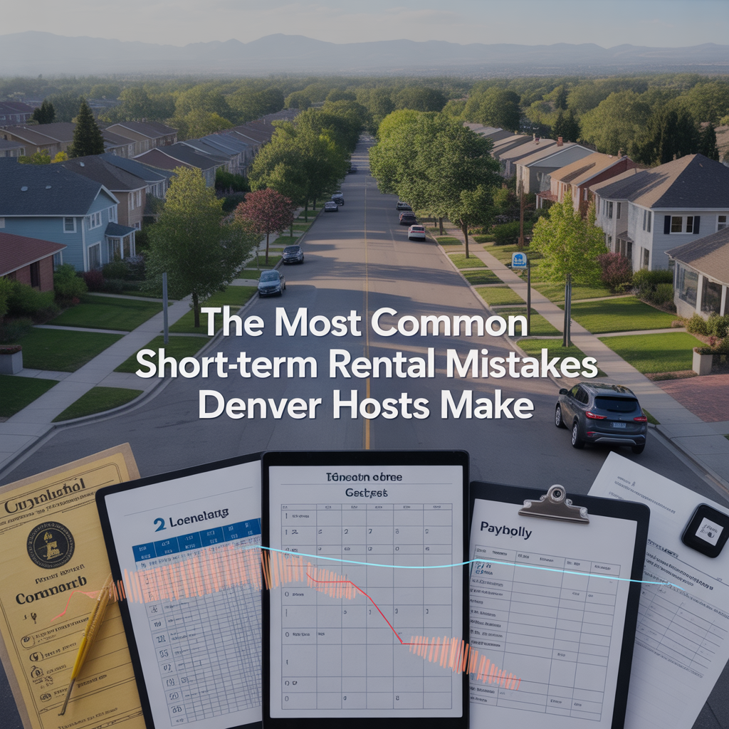 The Most Common Short-Term Rental Mistakes Denver Hosts Make