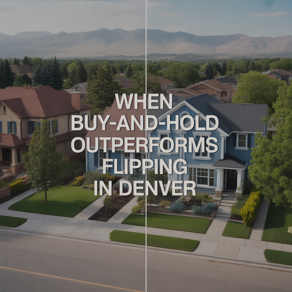 When Buy-and-Hold Outperforms Flipping in Denver
