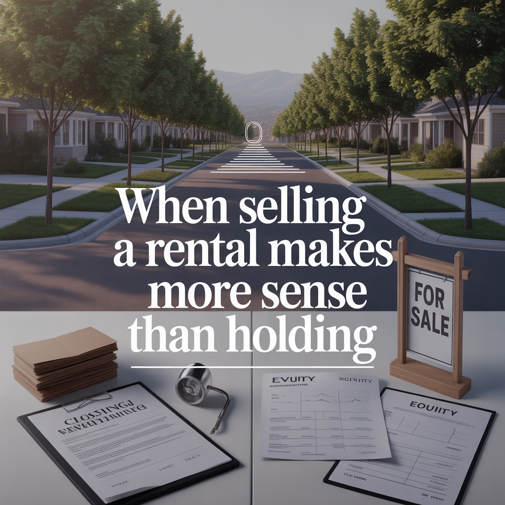When Selling a Rental Makes More Sense Than Holding