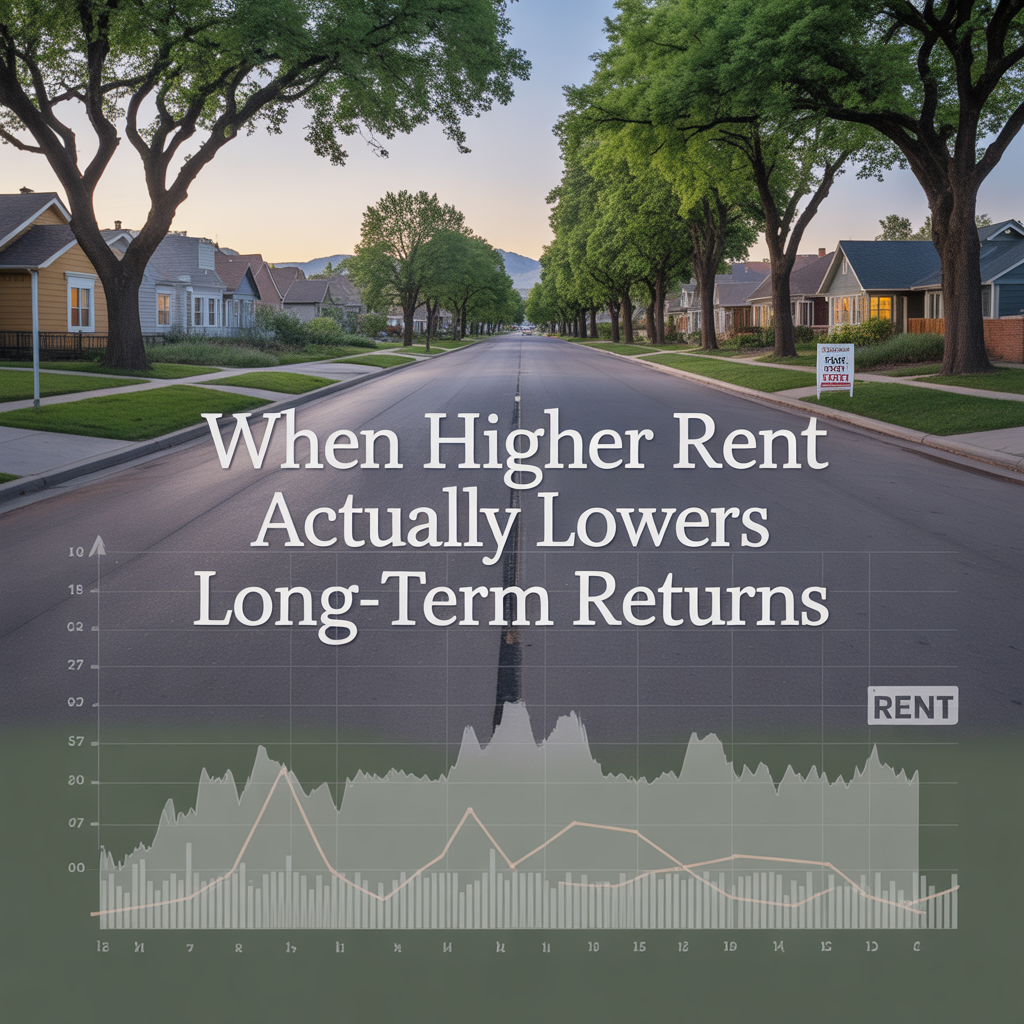 When Higher Rent Actually Lowers Long-Term Returns
